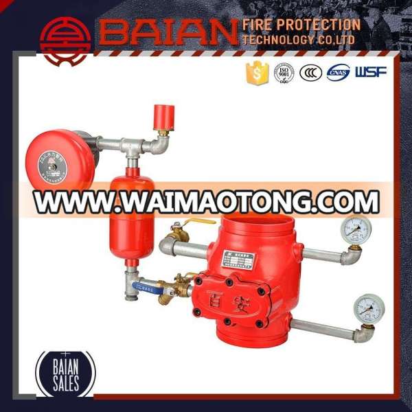 Groove Type Fire Wet Check Alarm Valve