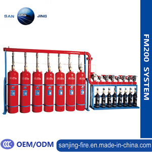 Best Selling FM200 Cylinder Fire Suppression Systems with Solenoid Valve